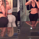 Illustration for article titled Kim Kardashian Totally Photoshopped Her Workout Selfies